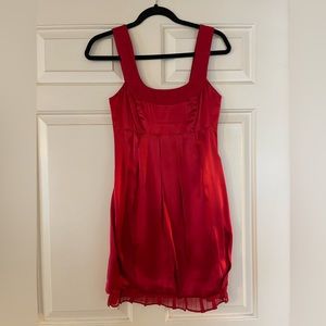 A|X Armani Exchange Red Mini Dress